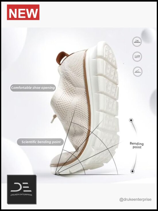 Mesh Breathable Lightweight Walking Oxfords Lace-Up Business Work Shoes